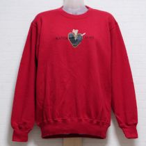 赤鈴蘭ハートトレーナー