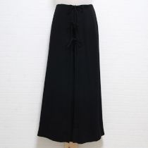 黒ノット刺繍スカート【M】