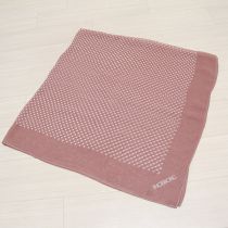 ピンク水玉シフォンストール