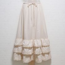 生成裾段々ローンスカート