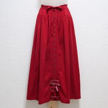 赤リボン使いカットソースカート