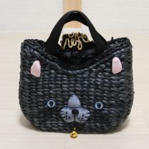 ROOTOTE黒猫かごバッグ