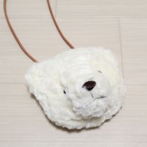 白顔くまポシェット