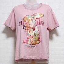 ピンクラビットミーティングTシャツ【4(L)】