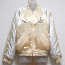 黄ピーターラビット刺繍スカジャン【3(M)】