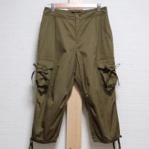 カーキリボン使いカーゴパンツ【11号】