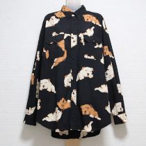 黒ブルドッグシャツ【L】