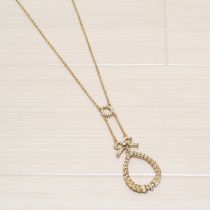 リボン&リーストップネックレス