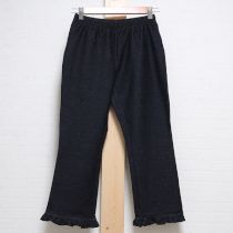 黒裾フリルレギンス
