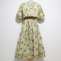 薄荷鈴蘭ブーケワンピース