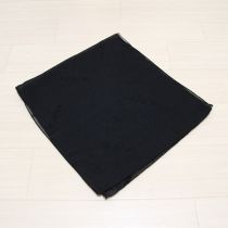 黒ロゴフロッキーシフォンストール