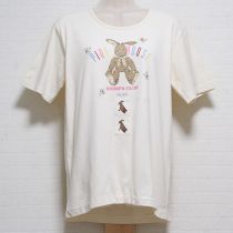 生成バンダナうさぎプリントTシャツ【M】