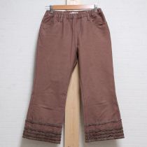 茶裾トーションレースパンツ【L】