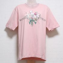 ピンクブーケTシャツ