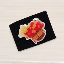 花かごピンバッチ