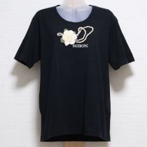 黒パールくちなしTシャツ