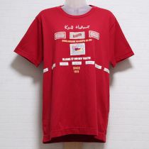 赤ネームワッペン使いTシャツ【3(M)】