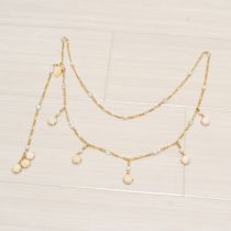 薔薇モチーフチェーンベルト