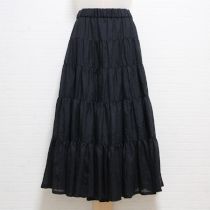 黒シャイニーボイルタンブラースカート