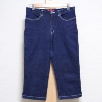 紺ストレッチデニムパンツ