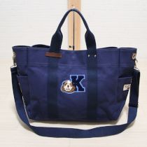 紺ワッペン2WAYトートバッグ
