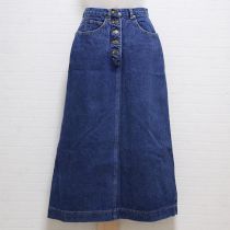 紺デニムスカート