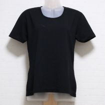 黒ロゴ入りTシャツ【L】