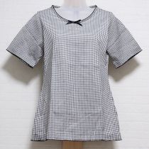 黒チェックTシャツ【3(M)】