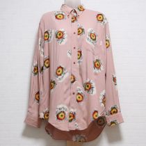 ピンクりんごボタンダウンシャツ