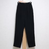 黒ツータックパンツ【L】