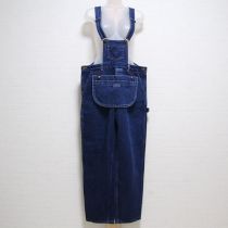 紺デニムオーバーオール
