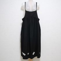 黒ネームワッペン使いジャンパースカート