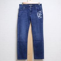 ブルーカメリアストレッチデニムパンツ【3(9号)】
