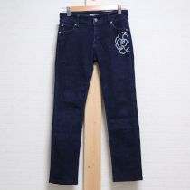 紺カメリアストレッチデニムパンツ【3(9号)】
