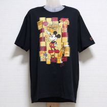 黒ミッキーマウスTシャツ【L】