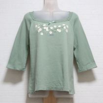 薄荷カモミールカットソー【L】