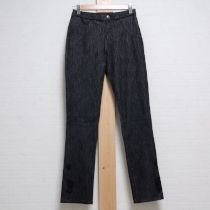 黒花モチーフデニム風レギンス【9号】