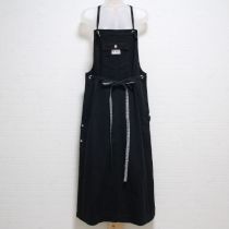 黒ギンガム使いジャンパースカート