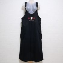 黒【P】ロゴジャンパースカート