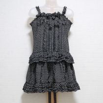 黒ドット3WAYキャミチュニック