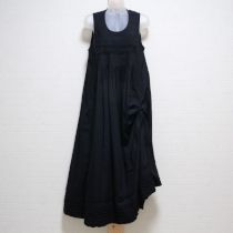 黒倒しタックノースリワンピース