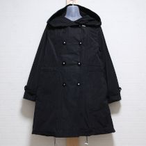 黒モチーフボタン使いライナー付きコート【3(9号)】