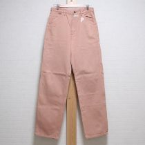 ピンクロゴデニムパンツ【L】