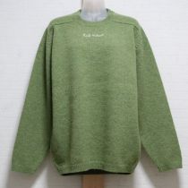 薄荷ロゴ刺繍セーター【M】