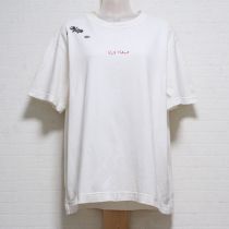 オフ白金魚プリントTシャツ【M】