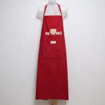 赤顔くまエプロン