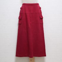 赤ロゴ入りカットソースカート【L】