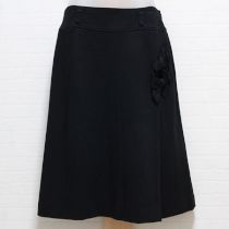 黒リボン使いカットソースカート【9号】