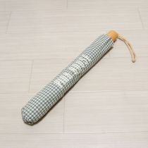 薄荷ギンガム折り畳み傘