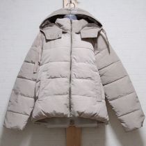 ベージュファー使いジャケット